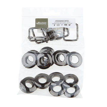 Sallie Tomato Joanna Backpack Hardware Kit - Gunmetal Alternative View #1