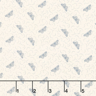 Antoinette - Henriette Pearl French Blue Yardage