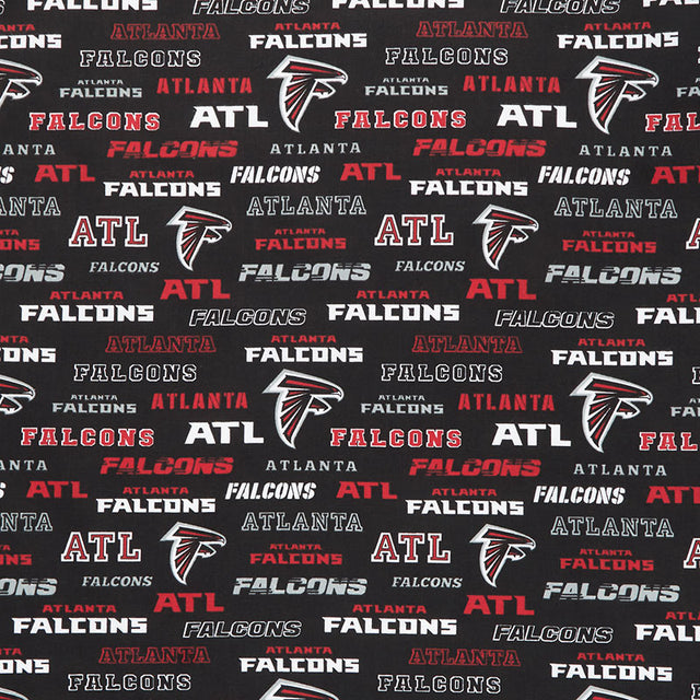 NFL - Atlanta Falcons Black Red Yardage Primary Image