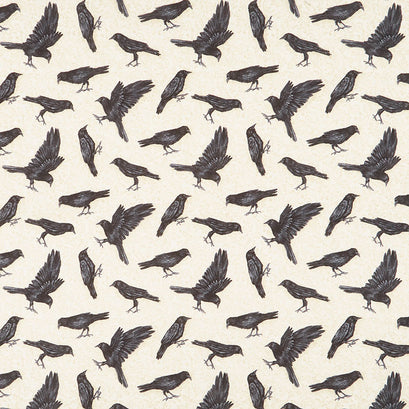 Candelabra - Raven Toss Cream Black Yardage