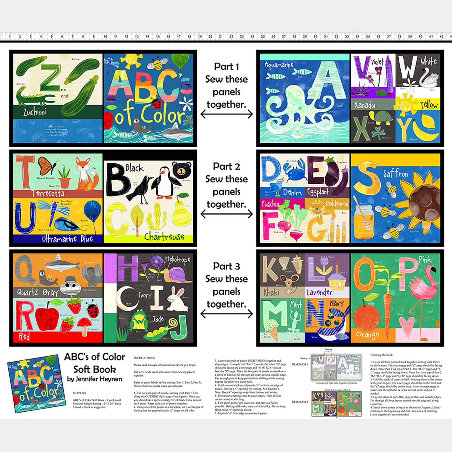 ABC's Of Color - Book Multi Panel Primary Image