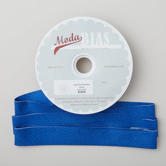 Thatched Bias Binding 20 Yard Spool - Royal