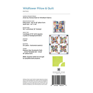 Wildflower Pillow and Baby Quilt Pattern by Missouri Star Alternative View #1