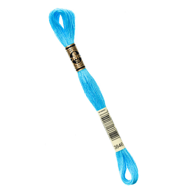 DMC Embroidery Floss - 3846 Light Bright Turquoise Primary Image