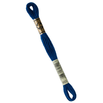 DMC Embroidery Floss - 803 Ultra Very Dark Baby Blue Primary Image