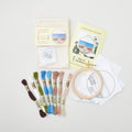 Day at the Beach Embroidery Kit