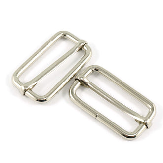 Emmaline 1-1/2" Wire Formed Strap Sliders - Set of Two Nickel