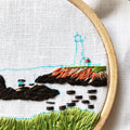 Lighthouse by the Bay Embroidery Kit