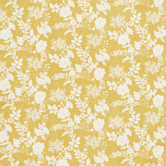 Tranquility - Floral Yellow Yardage