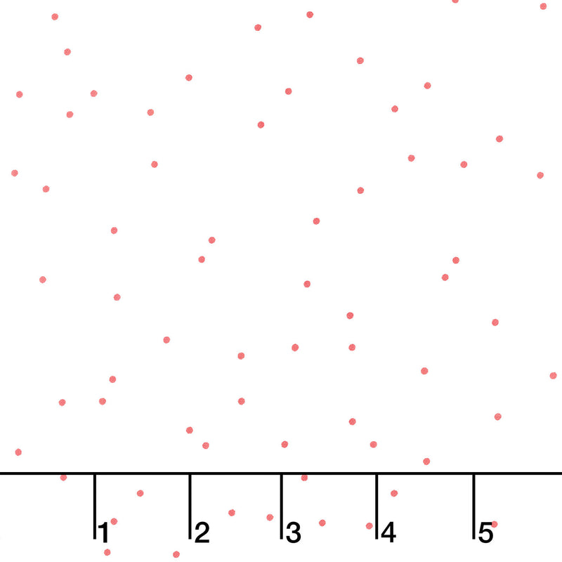 Pin Dot - Red on White Yardage Primary Image