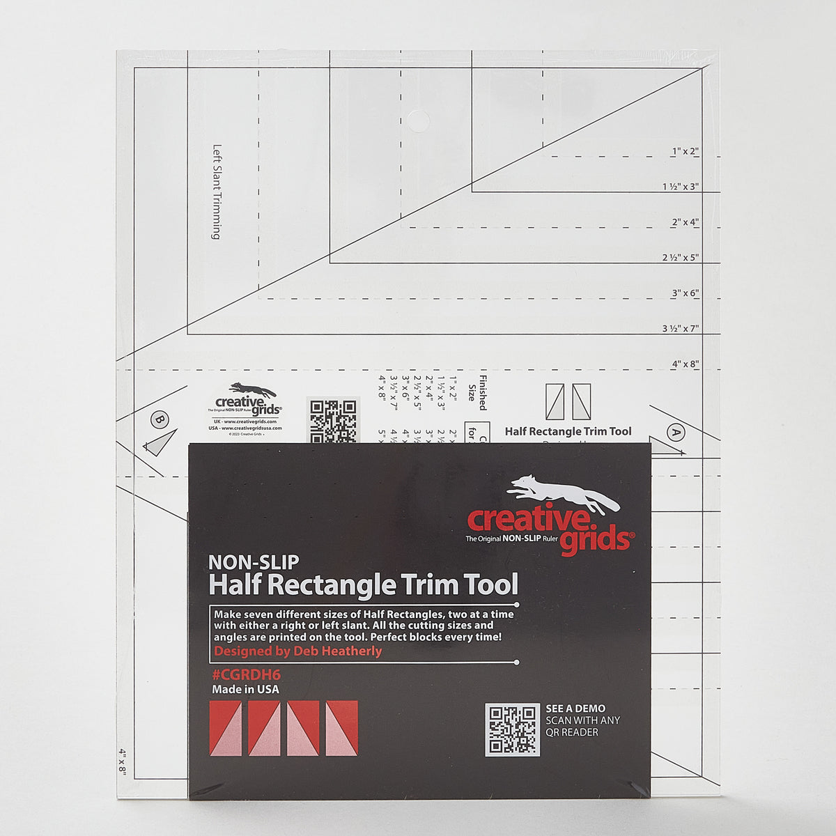 Creative Grids Half Rectangle Trim Tool