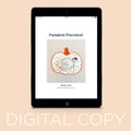 Digital Download - Pumpkin Placemat Pattern