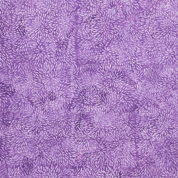 Full Bloom Batiks - Marigold Dark and Light Purple Yardage Primary Image