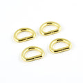 Emmaline 1/2" D-Rings - Set of Four Gold Primary Image