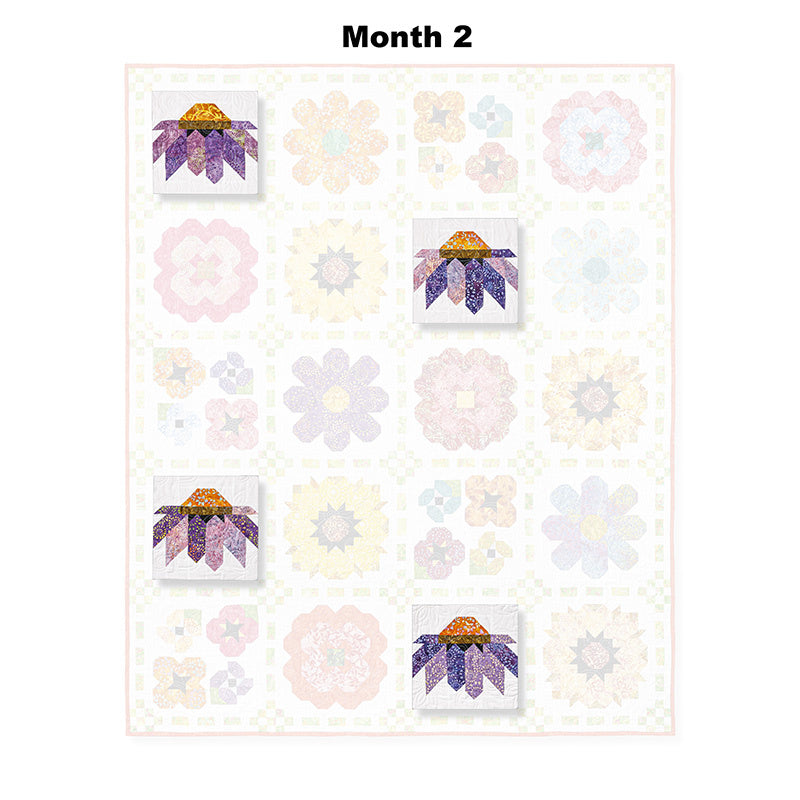 Wildflower Seeds Block of the Month Alternative View #3