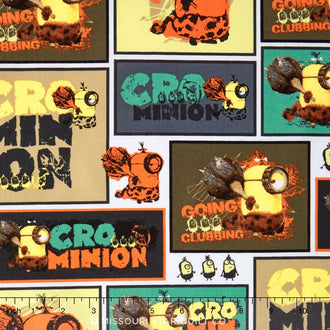 Minions - Cro Minions Patch Multi Yardage