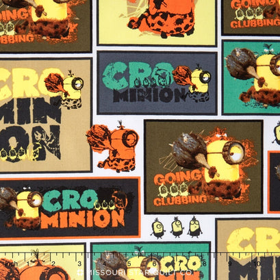Minions - Cro Minions Patch Multi Yardage
