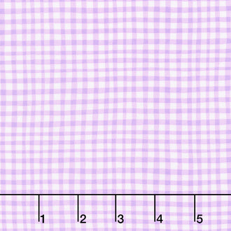 Gingham Play - Gingham Lilac Yardage