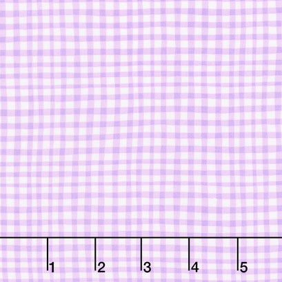 Gingham Play - Gingham Lilac Yardage
