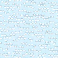 Cozy Cotton Flannels - Over the Moon Full Collection Half Circles Sky Yardage Primary Image