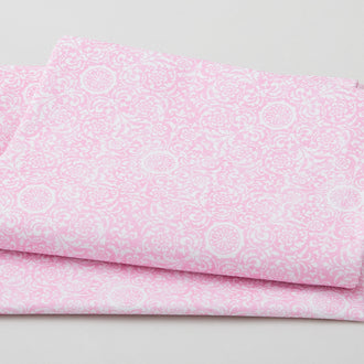 Tranquility - Medallion Pink 2 Yard Cut
