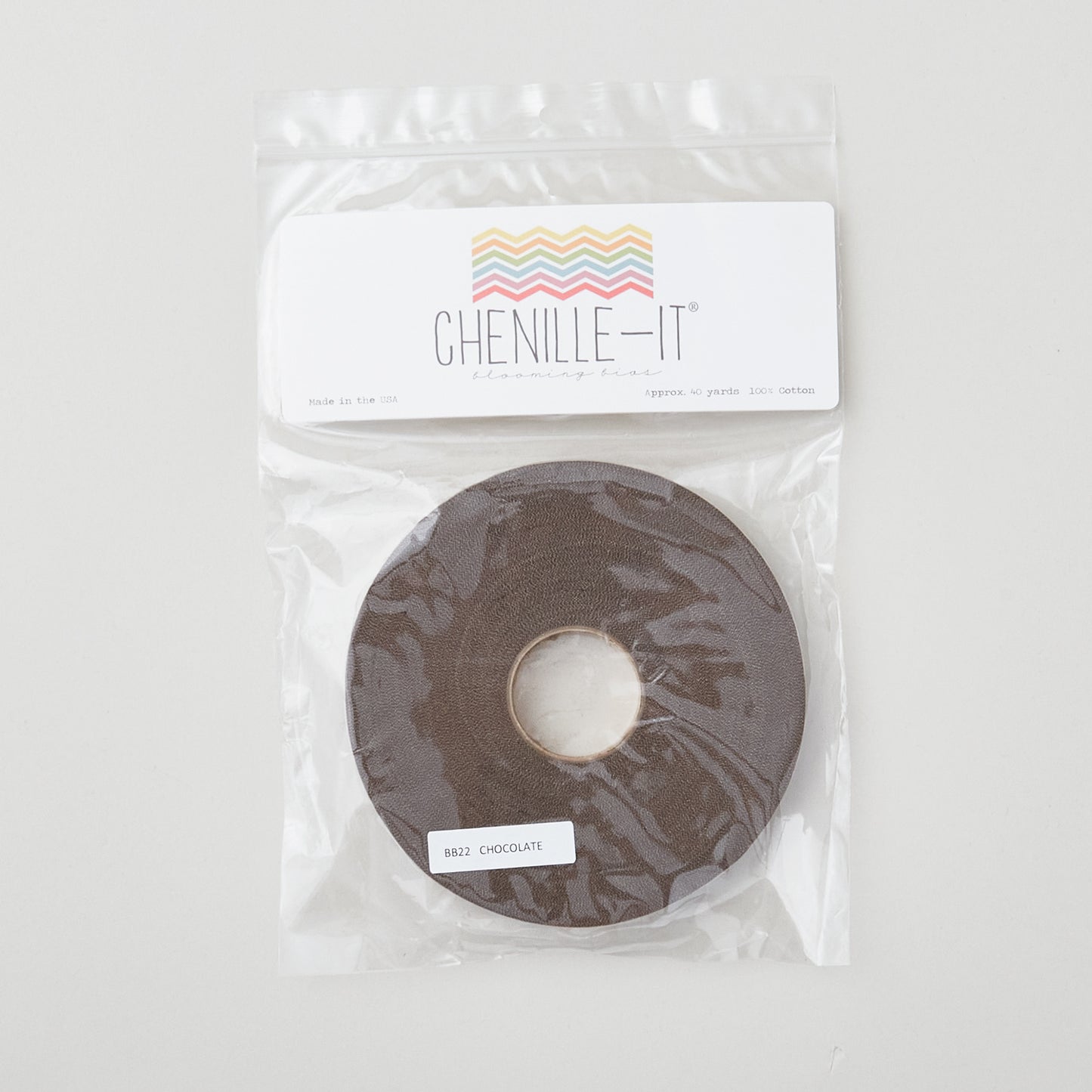 Chenille-It Blooming Bias Sew & Wash Trim - 5/8" Chocolate Alternative View #1