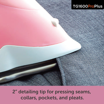Oliso® TG1600Pro+ Smart Iron® - Pink Alternative View #4
