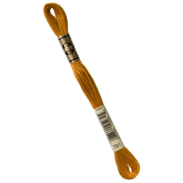 DMC Embroidery Floss - 781 Very Dark Topaz Primary Image