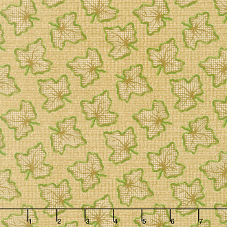 Green Thumb - Needlepoint Eucalyptus Yardage