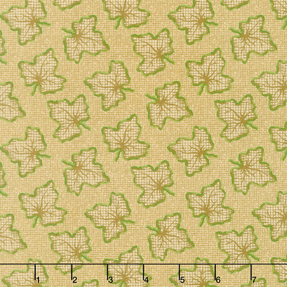 Green Thumb - Needlepoint Eucalyptus Yardage
