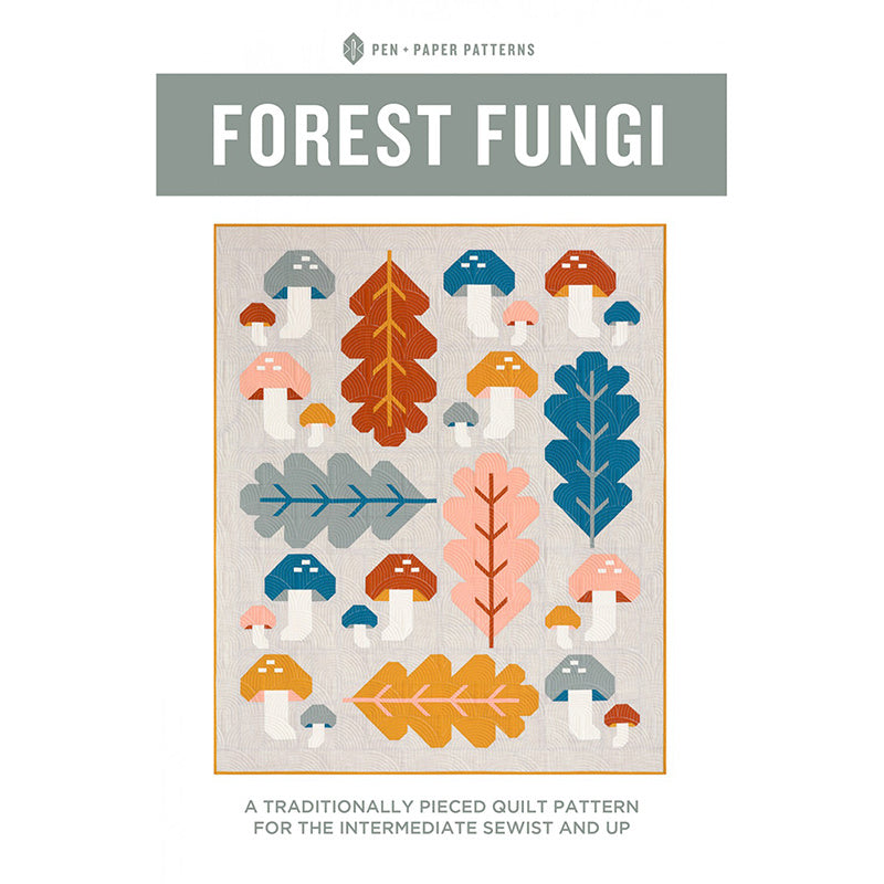 Forest Fungi Quilt Pattern Primary Image
