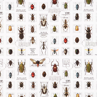 Art Journal - Bugs Post Multi Yardage