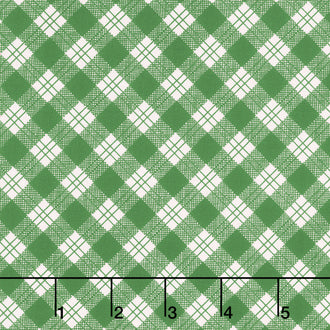 Bee Plaids - Scarecrow Clover Yardage
