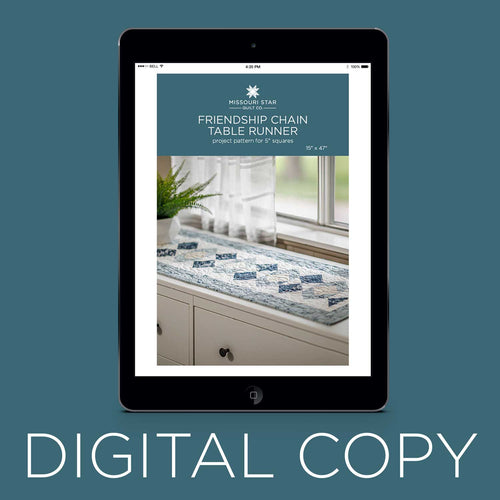 Digital Download - Friendship Chain Table Runner Pattern by Missouri Star Primary Image