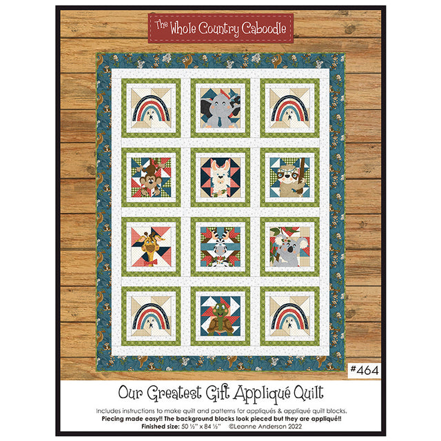 Our Greatest Gift Appliqué Quilt Pattern Primary Image