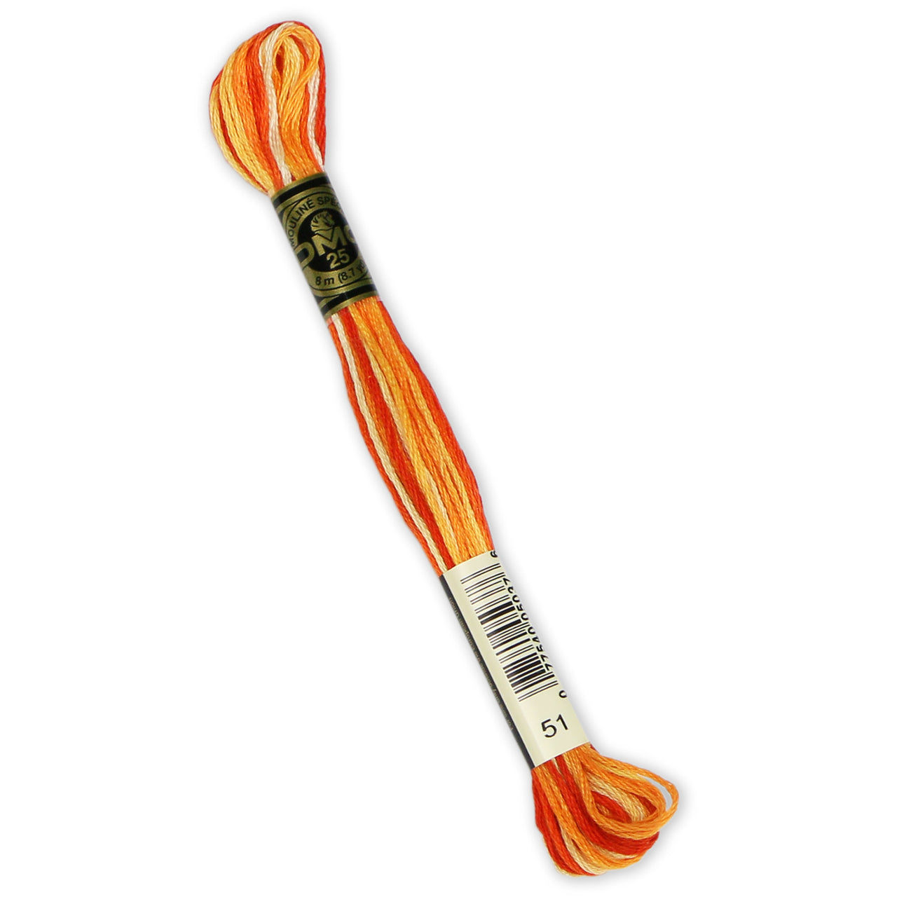 DMC Embroidery Floss - 51 Variegated Burnt Orange Primary Image