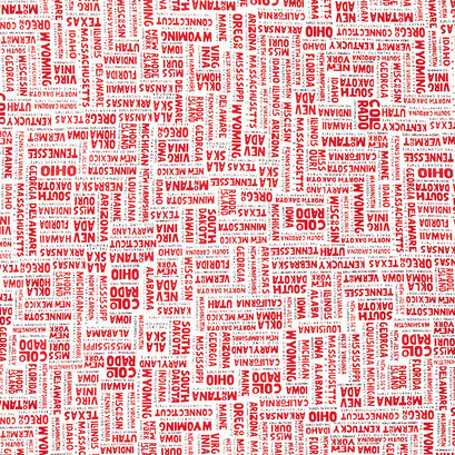 Stateside - States Apple Red Yardage