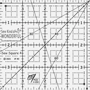 Sew Square 4 Ruler Primary Image