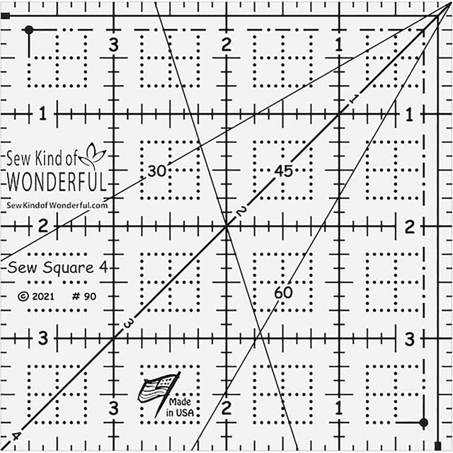 Sew Square 4 Ruler Primary Image