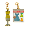 Sew Cute Mini Zipper Pulls - Mannequin & Pattern - FOR WEBSITE & STORE Primary Image