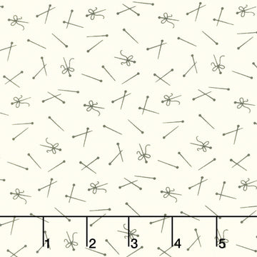 Sewing Basket - Pin Up Onyx Yardage Primary Image