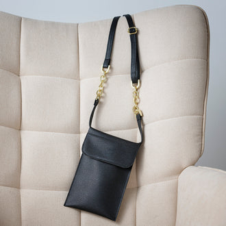Sallie Tomato Sophie Phone Case Kit - Black Faux Leather