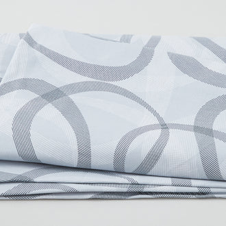 Transparancies - Overlapping Circles Grey 108" Wide 3 Yard Cut