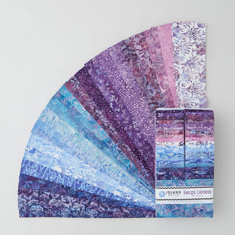 English Lavender Batiks Strips