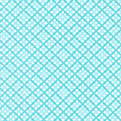 On the Bright Side - Plaid Blue Razz Yardage