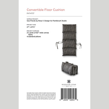 Digital Download - Convertible Floor Cushion Pattern by Missouri Star Alternative View #1