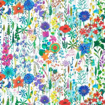 Gardenia - Flora Ivory Yardage