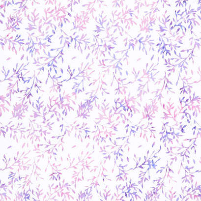 Breezy Brights - Vines Purple Yardage