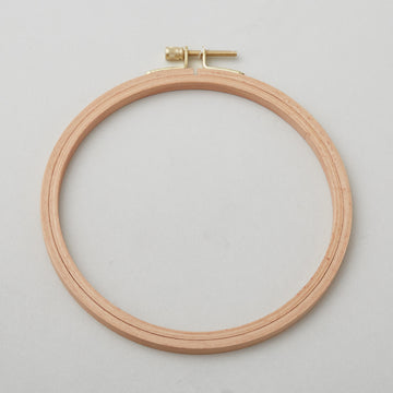 Beech Wood Embroidery Hoop - 5" Diameter Primary Image