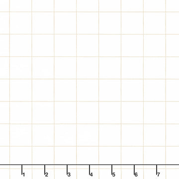 Quilter's Grid 1in Grided (White 44" Wide) Yardage Primary Image